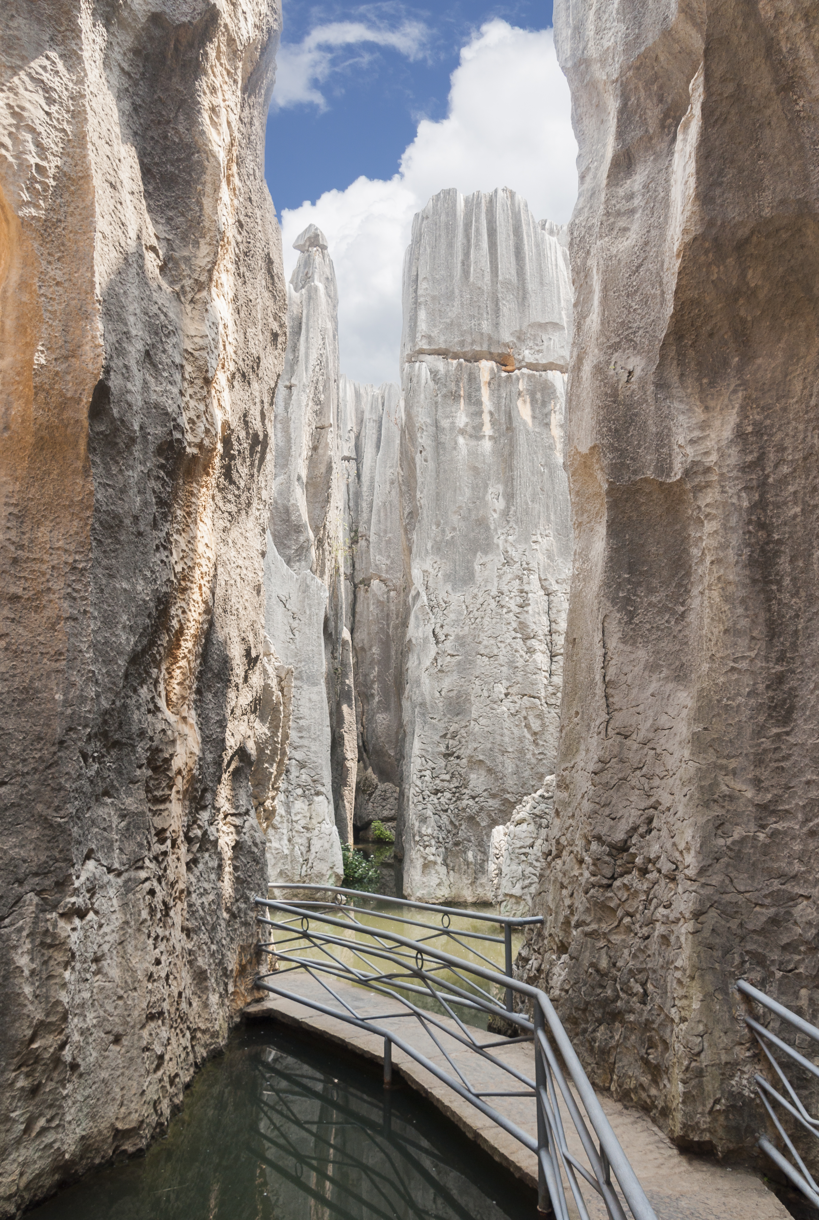 Rock pillars at Shilin Stone Forest, Yunnan
