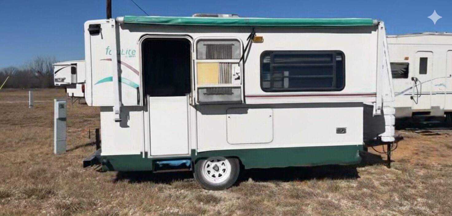 RV lots at the Comanche, Texas property