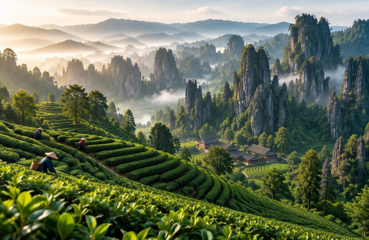 Yuxi, Yunnan NomadBase home (illustrative)